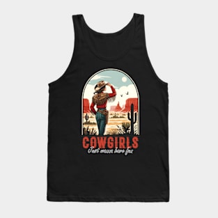 Cowgirls Just Wanna Have Fun Tank Top